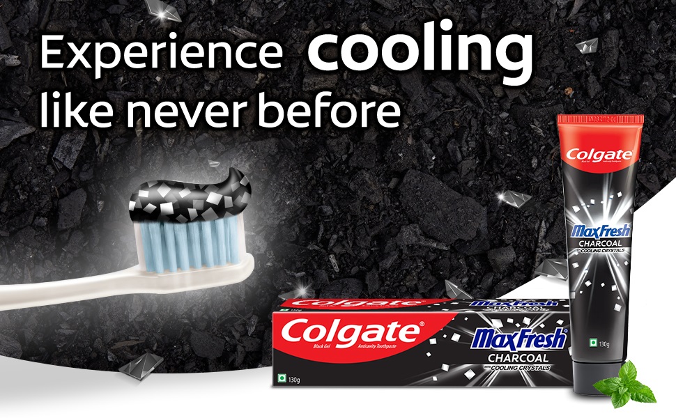 COLGATE MAX FRESH CHARCOAL 130G